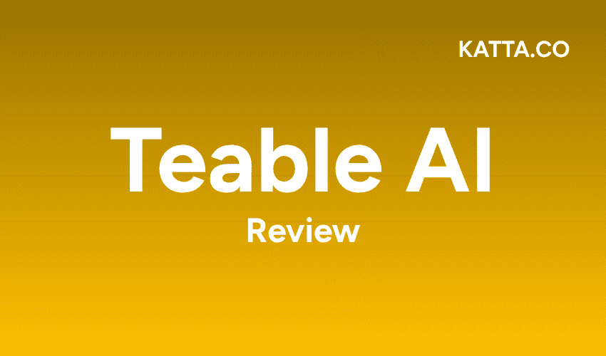 Teable AI review